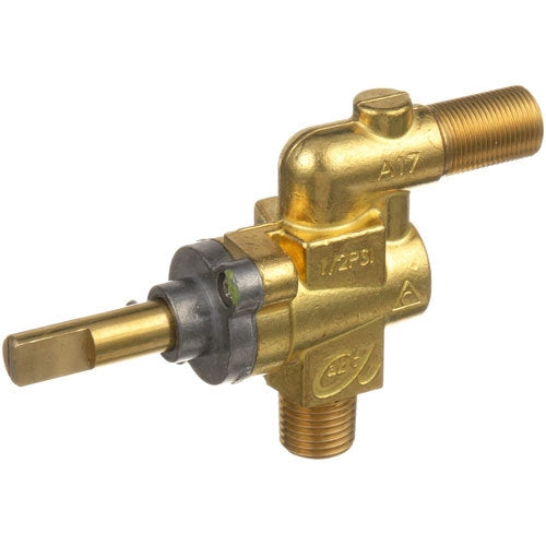 Hobart 00-710121, BURNER VALVE 1/4 MPT X 1/2-27