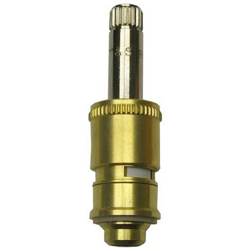 T&S Brass 011311-25, STEM ASSY HOT, CERAMIC, 1/4 TURN