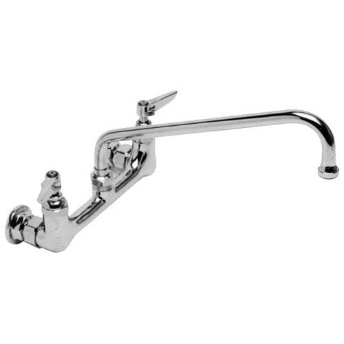 T&S Brass 0231, FAUCET 8" CTR WALL 12" NOZ