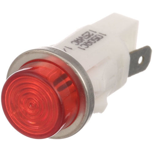 Vulcan 00-347336-00002, SIGNAL LIGHT 1/2" RED 125V