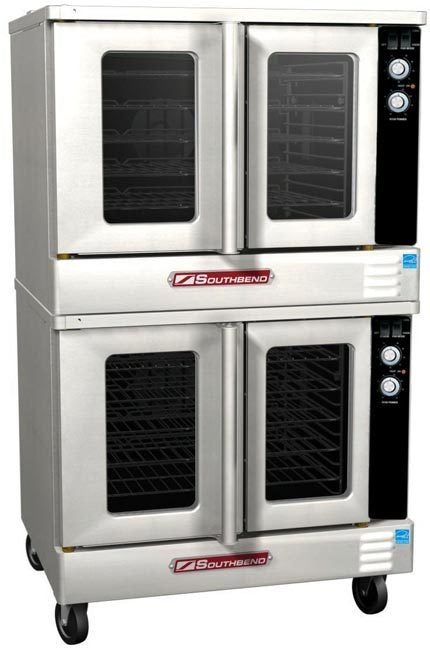 Southbend PCG100S/SD, 100,000 Btu Gas Convection Oven, Double Deck, Solid State Controls