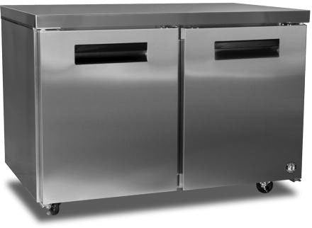 Hoshizaki UF48A, 48" 2 Door Undercounter Freezer