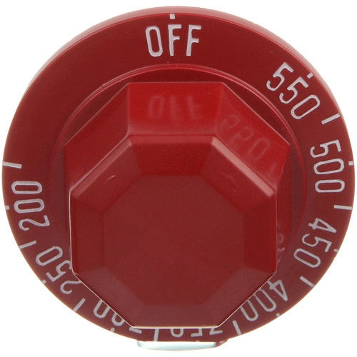 Vulcan 00-498086-00007, DIAL,THERMOSTAT , RED,200-550F