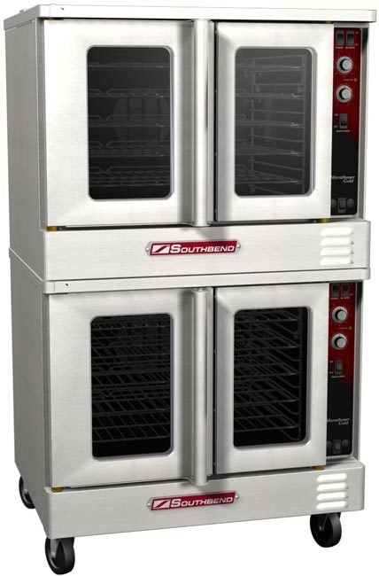 Southbend EB/20SC, 24,000 Watt Electric Double Deck Convection Oven w/ Solid State Controls (Extra Depth)