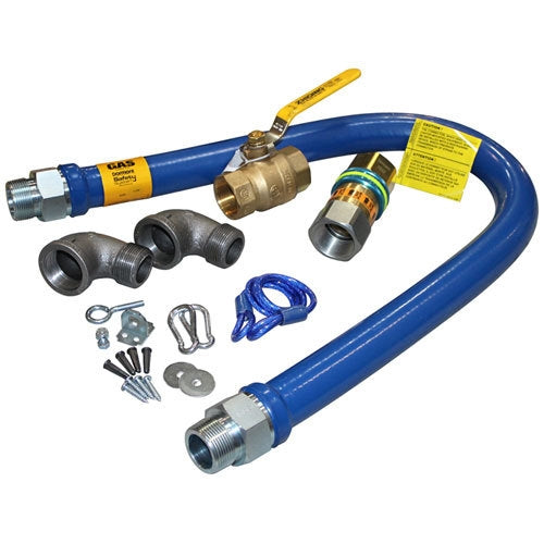 Dormont 16125KIT48, HOSE KIT, GAS - 1-1/4" X 48"