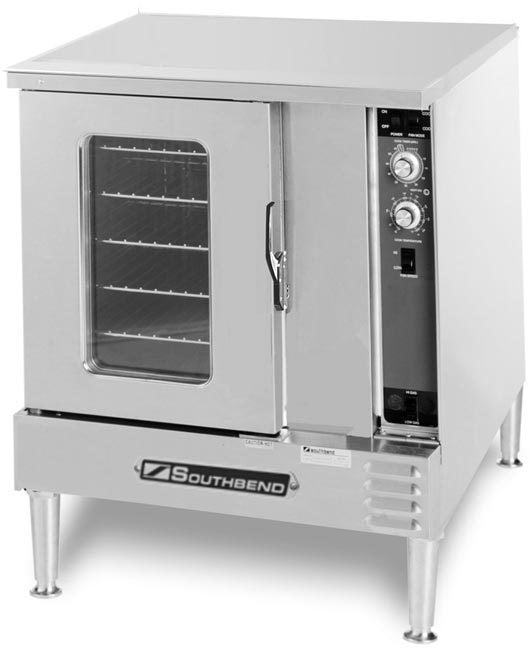 Southbend EH/10SC, 7,500 Watt Electric Single Deck Convection Oven, Half Size w/ Solid State Controls