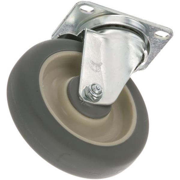 Imperial 1061, Swivel Plate Caster with Brake, 5"