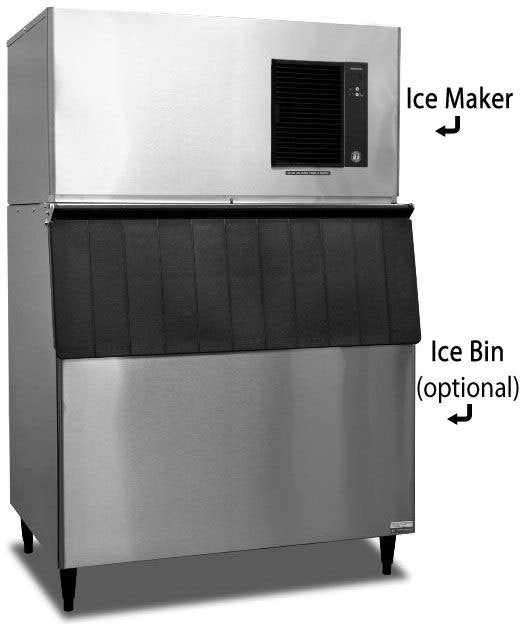 Hoshizaki IM-500SAB, 500 Lbs Ice/24Hr, Square Cube Ice Machine, Air Cooled