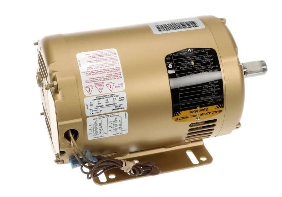 York S1-02546850000, Blower Motor, 208-230/460 Volt, 60HZ, 3PH, 1740RPM, 1.5HP