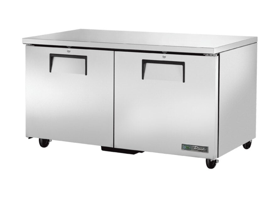 True TUC-60F-HC, 60" 2 Door Undercounter Freezer