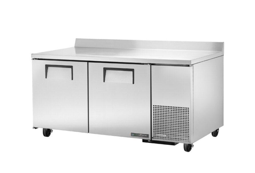 True TWT-67F-HC, 67" 2 Door Deep Worktop Freezer