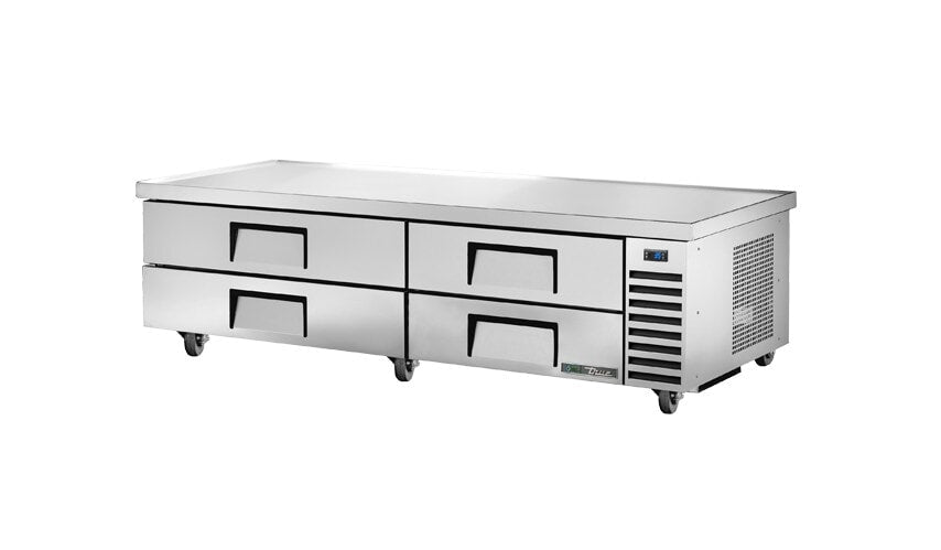 True TRCB-82-84-HC, 84" 4 Drawer Refrigerated Chef Base