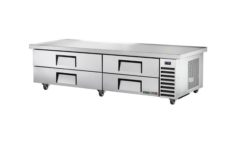 True TRCB-82-86-HC, 86" 4 Drawer Refrigerated Chef Base