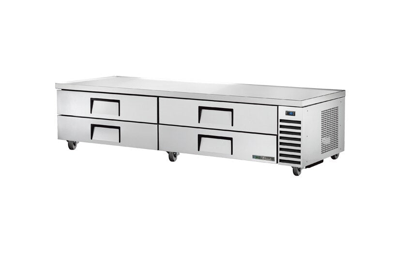True TRCB-96-HC, 96" 4 Drawer Refrigerated Chef Base
