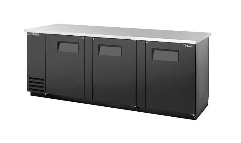 True TBB-4PT-HC, 90" Wide Pass Thru Back Bar Cooler