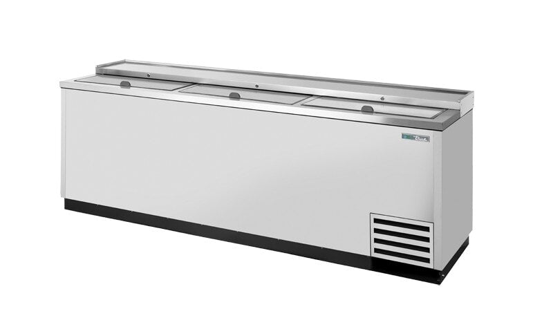 True TD-95-38-S-HC, 95" Wide Stainless Steel Bottle Cooler