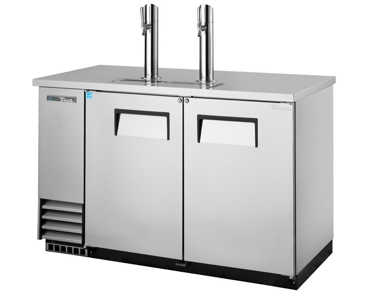 True TDD-2-S-HC, 59" Wide Stainless Steel Direct Draw Beer Dispenser