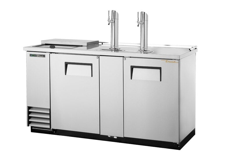 True TDD-3CT-S-HC, 69" Wide Stainless Steel Club Top Direct Draw Beer Dispenser