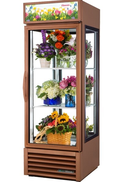 True G4SM-23FC-HC~TSL01, 1 Door, Glass End Floral Case