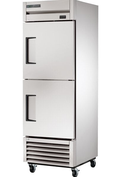 True T-23-2-HC, 27" 2 Solid Half Swing Door Reach-In Refrigerator