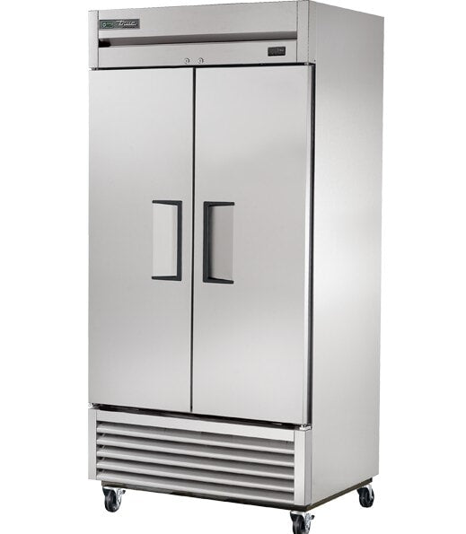 True T-35-HC, 40" 2 Solid Swing Door Reach-In Refrigerator