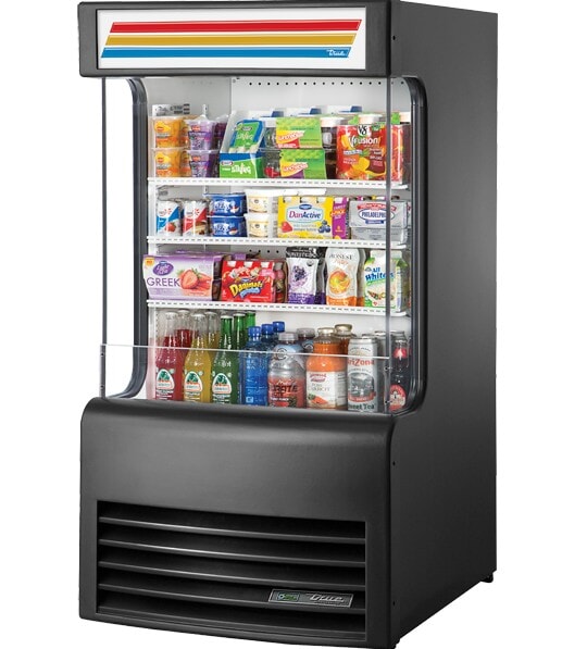 True TAC-14GS-HC, 30" Wide Glass Sided Vertical Air Curtain