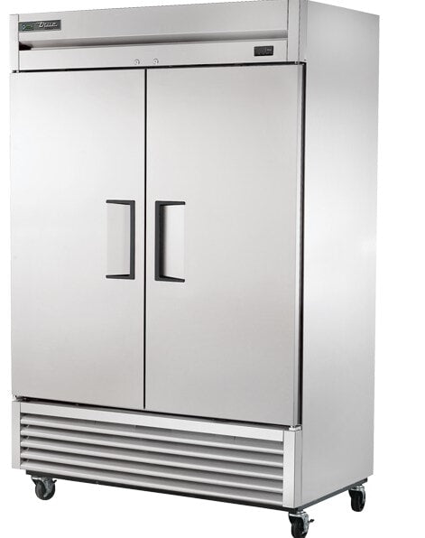 True T-49F-HC, 54" 2 Solid Door Reach-In Freezer