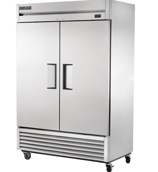 True T-49-HC, 54" 2 Solid Door Reach-In Refrigerator