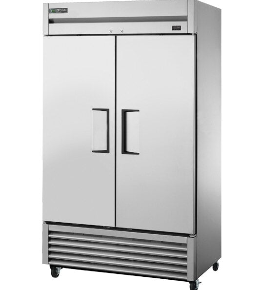 True T-43F-HC, 47" 2 Solid Door Reach-In Freezer