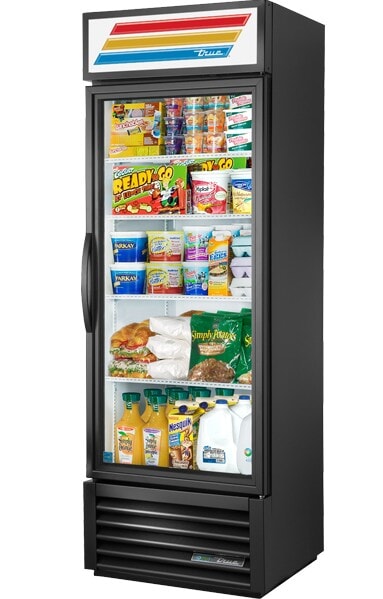 True GDM-19T-HC~TSL01, 1 Door, Glass Swing Door Refrigerator