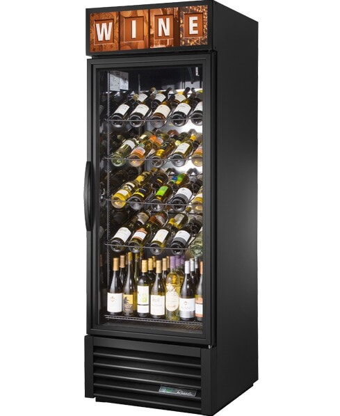 True GDM-23W-HC~TSL01, 27" Wide Glass Swing Door Wine Refrigerator