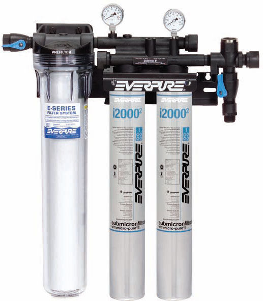Everpure Insurice Twin-PF (EV9324-22), Ice Machine Water Filter System
