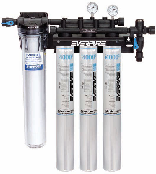 Everpure Insurice Triple-PF (EV9325-23), Ice Machine Water Filter System
