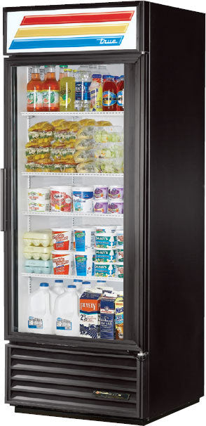 True GDM-26-HC~TSL01, 1 Door, Glass Swing Door Refrigerator