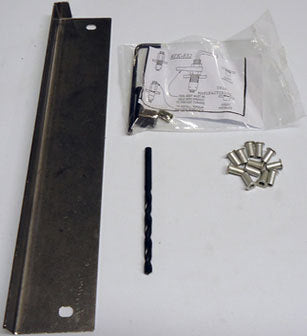 True 881328, "L" Brackets for 19" Cutting Board w/ rivnut tool