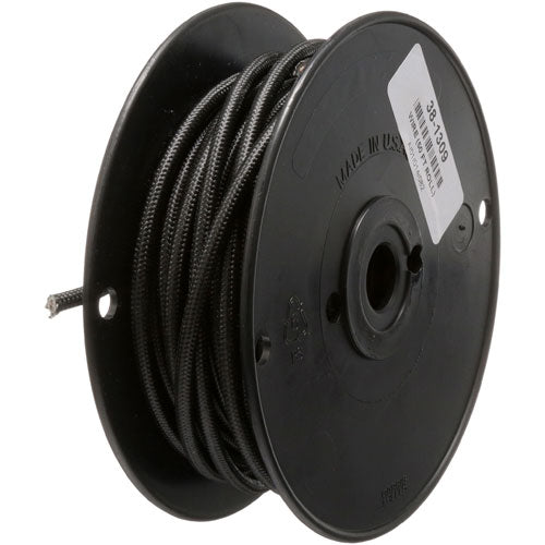 Mavrik 381309, High Temperature Wire, 10 ga Black, SF2, 50 ft Roll