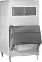 Follett SG500S-30, 460 lbs of Ice Storage, Stainless Steel Bin