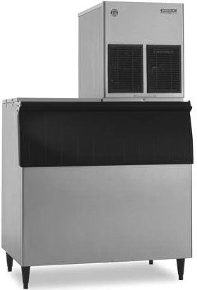 Hoshizaki F-1002MLJ, 1028 Lbs Ice/24Hr Flake Ice Machine, Parallel Rack System Cooled