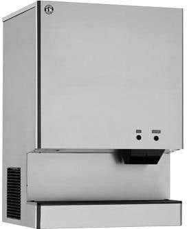 Hoshizaki DCM-751BWH, 782 Lbs/24Hr Cubelet Water Cooled Ice Machine and Water Dispenser