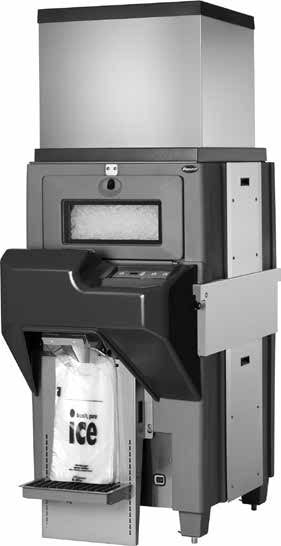 Follett DB650SA, 650 lbs of Ice Storage, Ice Bagger System