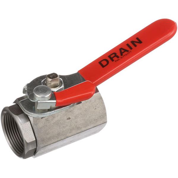Frymaster 8064145, Drain Valve, 1-1/4", with Handle and Lock Pin