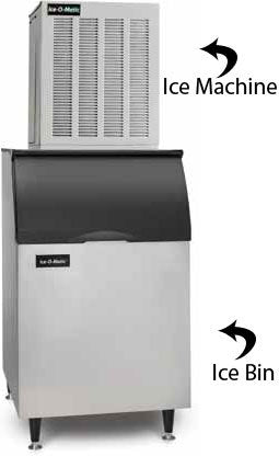 Ice-O-Matic MFI1256A, 1,149 lbs, 21" Ice Flake Machine Air-Cooled