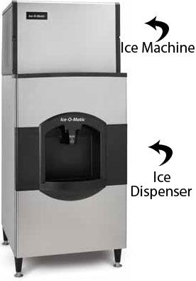Ice-O-Matic CD40030, 30", 180 lbs Hotel Ice Dispenser