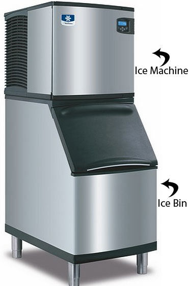 Manitowoc IYT0620W, Half-Dice Ice Machine Water-Cooled