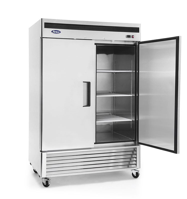 Atosa MBF8503GR, 54" Double Solid Swing Door Reach-In Freezer