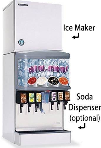 Hoshizaki KMD-530MAJ, 553 Lbs Ice/24Hr, Crescent Cube Ice Machine, Air Cooled