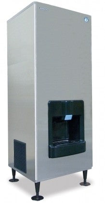 Hoshizaki DKM-500BWJ, 540 Lbs Hotel Water Cooled Single Phase Ice Machine and Dispenser