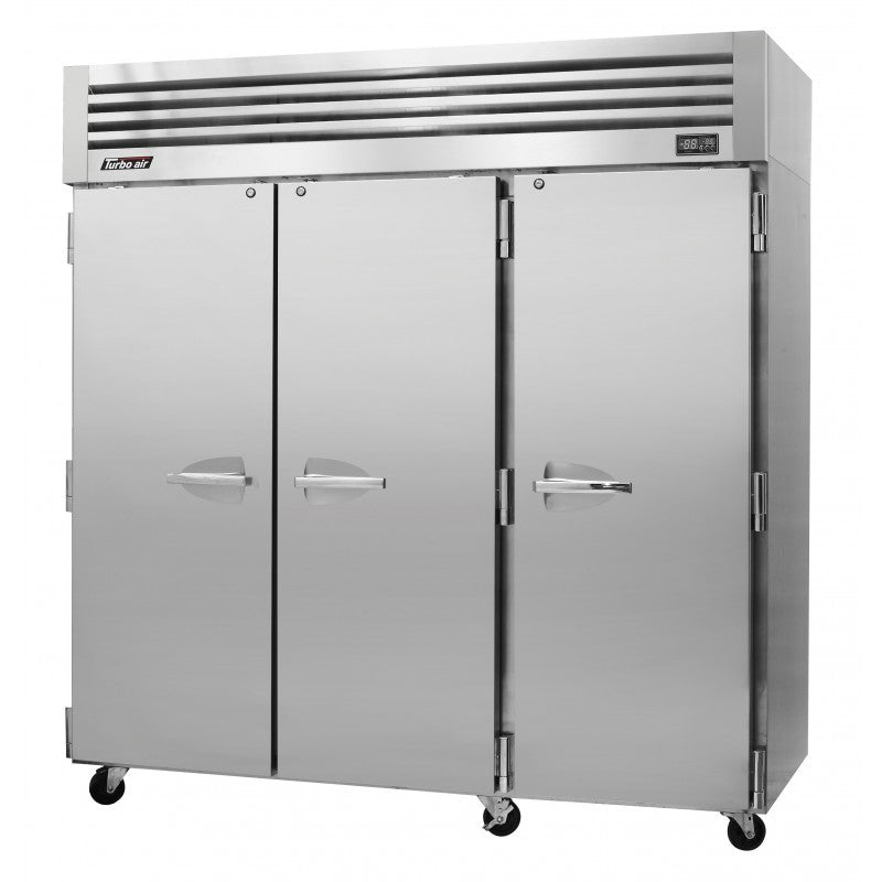 Turbo Air PRO-77R-N, 77" Reach-In Top Mount Pro Series - Solid Door Refrigerator