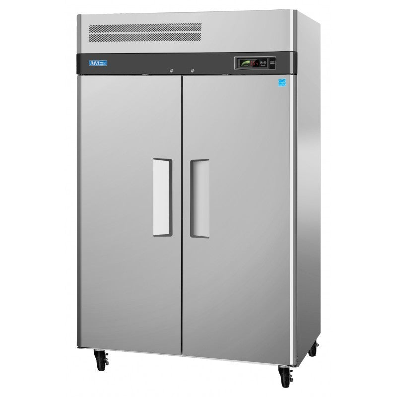 Turbo Air M3F47-2-N, 51" Reach-In Top Mount M3 Series - Solid Door Freezer