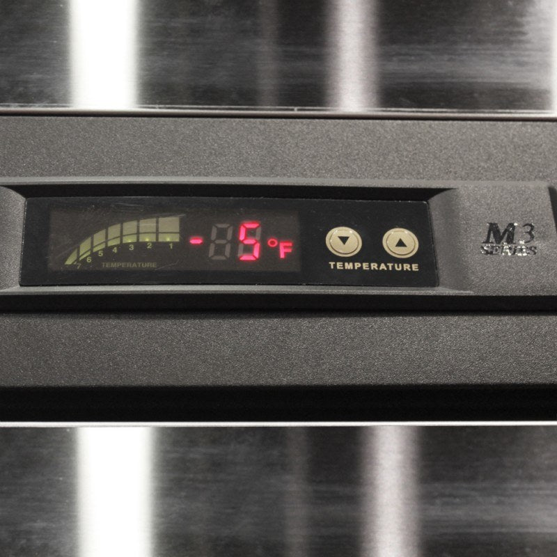 Turbo Air M3F24-2-N, 28" Reach-In Top Mount M3 Series - Half Solid Door Freezer